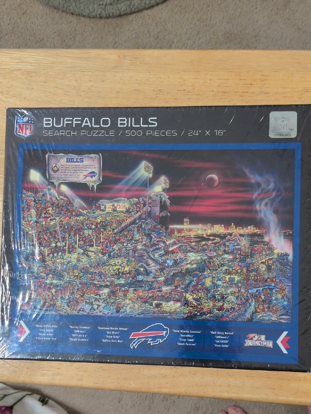 Buffalo Bills Search Puzzle 500 Pieces
